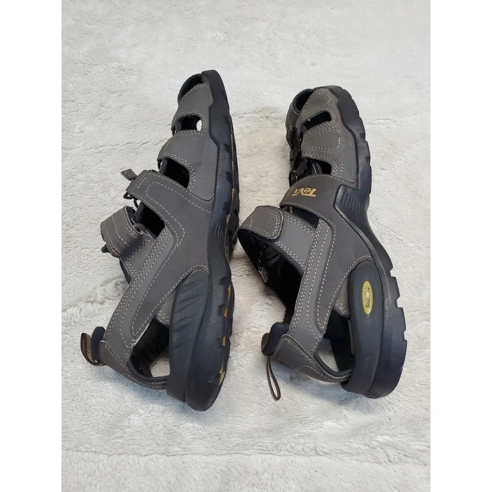 Teva Forebay Brown Shoes Sandals‎ Men 11 Gorp Casual Outdoor Hiking Fisherman